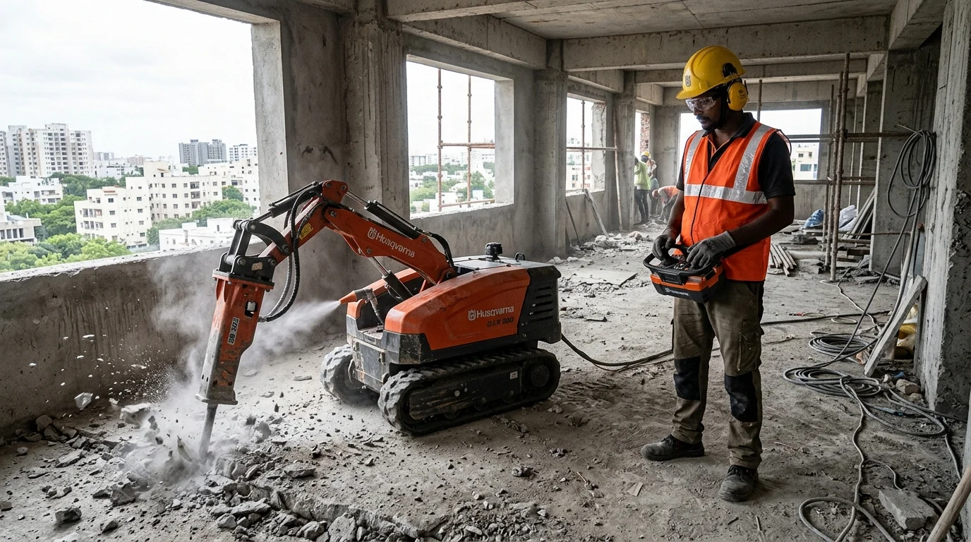 Foundation Bed Demolition Hyderabad