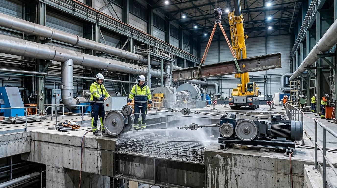 Demolition Solutions for Complex Power Plant Structures Hyderabad