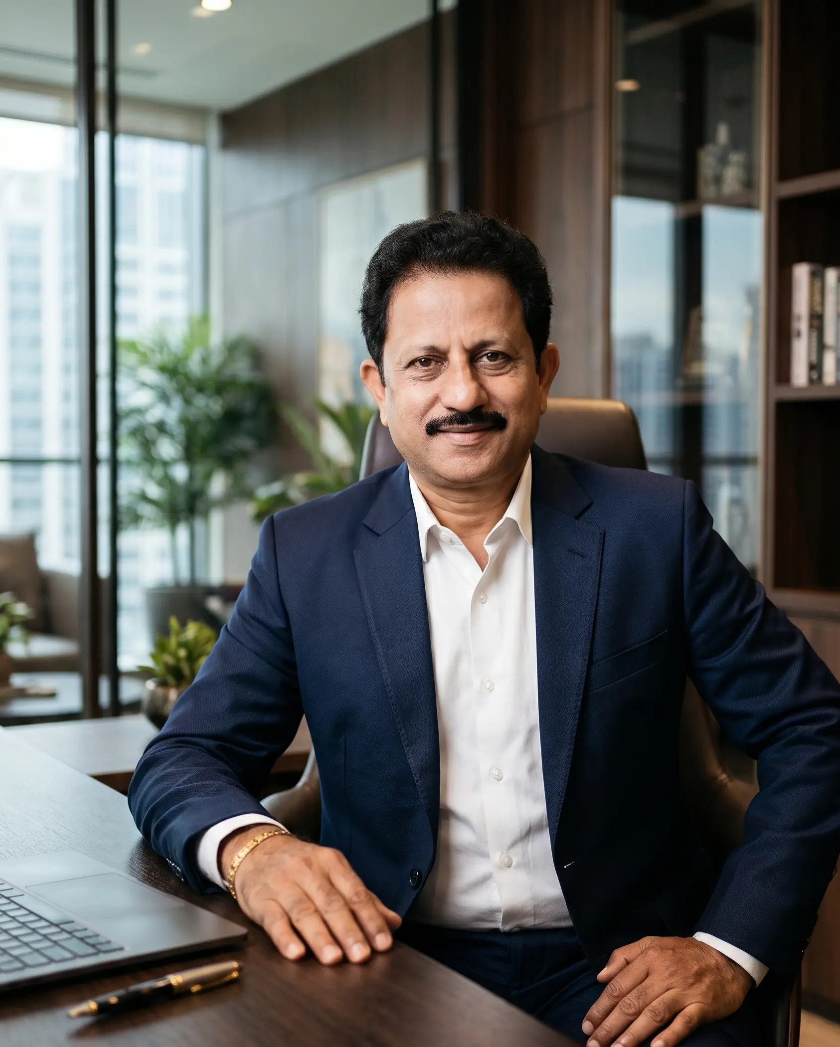 Mr. Ramdas, Founder & Managing Director of United Saw Services Hyderabad