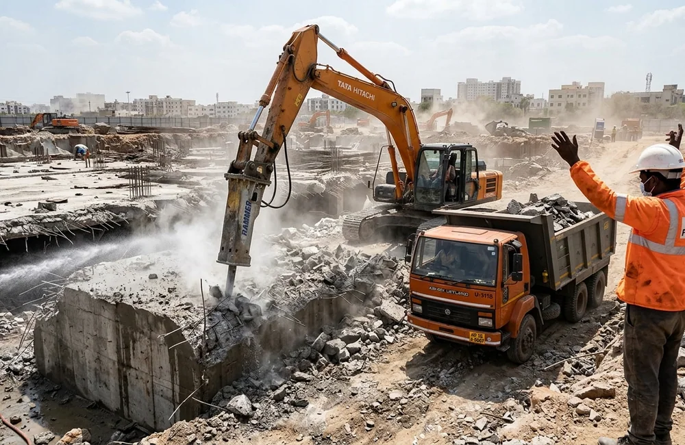 Foundation & Bed Demolition