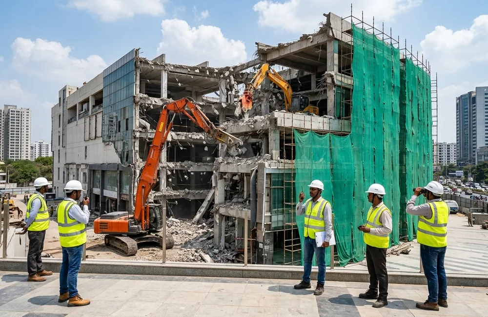 Hospital & Mall Demolition