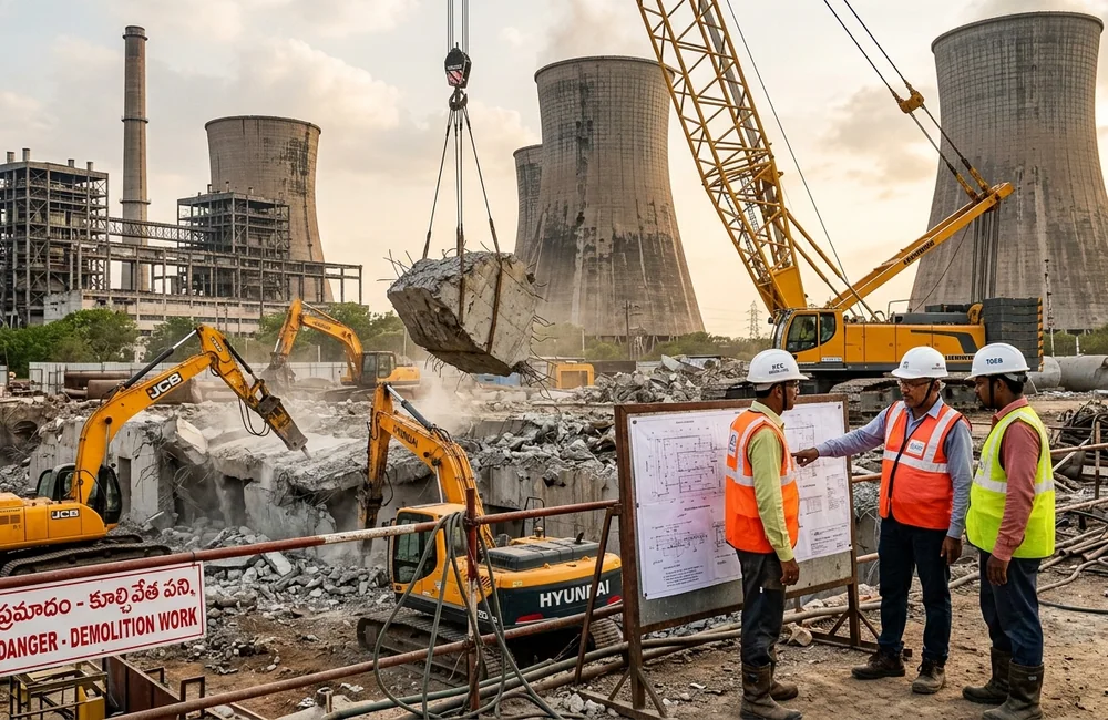Power Plant Demolition