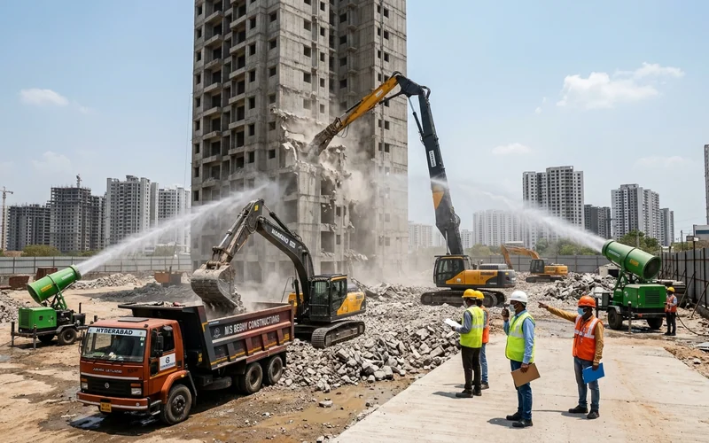 Complete Commercial Building Demolition Hyderabad