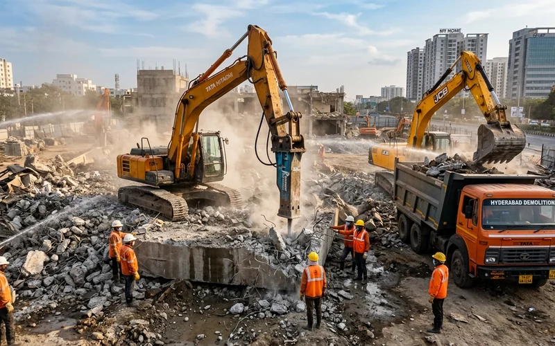 Concrete Breaking & Removal Hyderabad