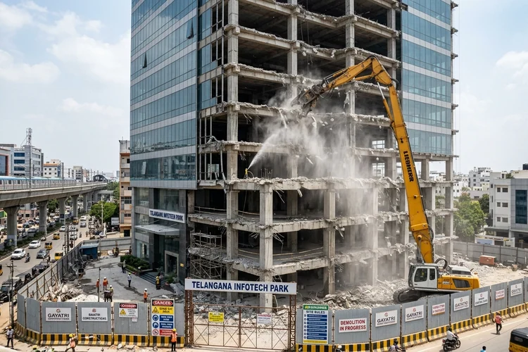 Commercial Demolition Planned Around Your Project Hyderabad